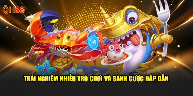 Bắn Cá Ăn Tiền Thật QH88: Game Giải Trí, Kiếm Tiền Đỉnh Cao Bắn cá thưởng tiền thật tại nhà cái QH88 hấp dẫn với thể thức chơi đơn giản.