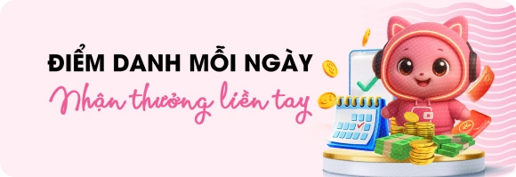 Khuyến mãi thưởng điểm danh mỗi ngay tại Qh88